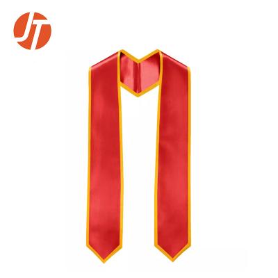 China Customized White Dress 2023 Graduation Sash Sublimation Graduation Stole for sale