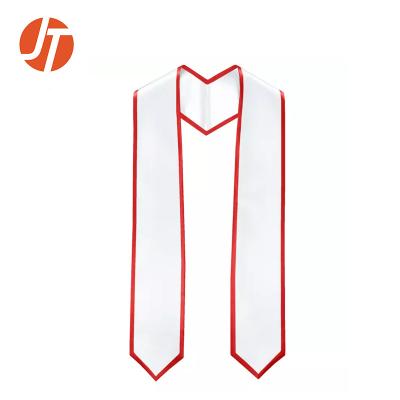 China Custom Dress China Wholesale Sublimation Printing Logo Graduation Shawl and Stole for sale