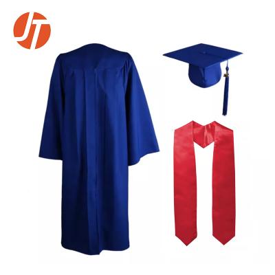 China Wholesale Classic School Uniform Cap And Gown Graduation Gowns Graduation Dresses for sale