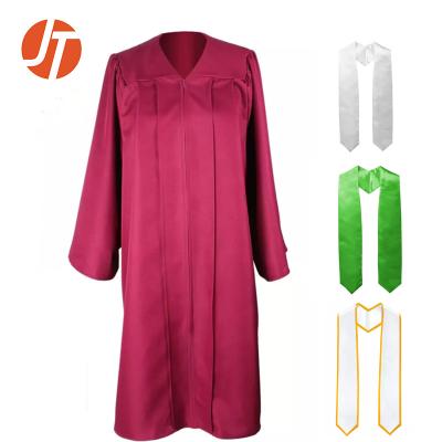 China Dress Up Adult Customized 2023 Graduation Gown And Cap College Graduation Gown for sale