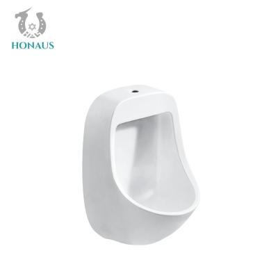 China Ovalform Männertisches Urinal Porzellan automatisches Urinal 330*380*600mm zu verkaufen