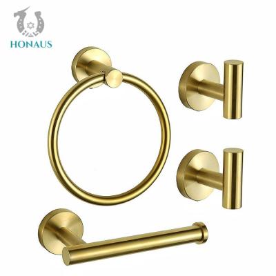 China Europe Design Hotel Bathroom Shower Accessories 4 Piece Shower Set 304SS for sale