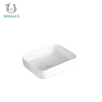 China Bathroom Ceramic Countertop Wash Basin Sanitary Ware Handmade Vessel Bowl zu verkaufen