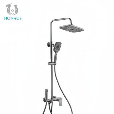 Κίνα Luxury Stainless Steel Rainfall Shower Head Set Concealed Shower Bath Set προς πώληση