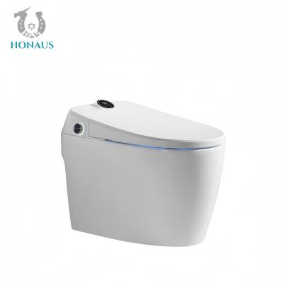 China Luxury Smart Intelligent Toilet Multi Function Auto Flush for sale