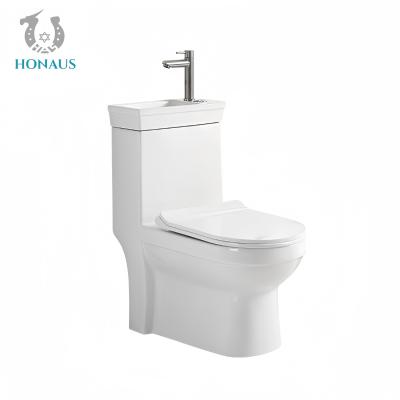 China Praktische keramische toiletbak met waterbesparing S/P Trap Anti-Stain Te koop