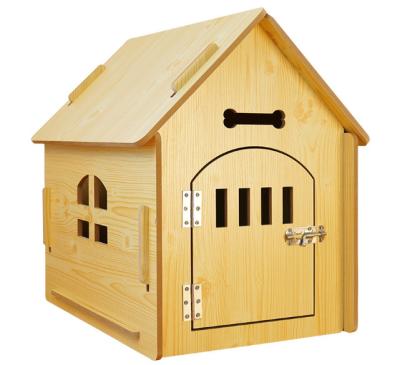 China Breathable Wooden Pet Houses For Sale Easy To Assemble Indoor Kennel for sale