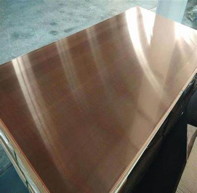 China Brass Strips Decorating Bronze Copper Foil Non Stick Copper Plate Sheets for sale