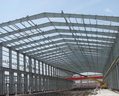 China Good Cost Performance LC TT Payment Space Frame Prefabricated Large Span Construction Workshop Steel Structure Building for sale