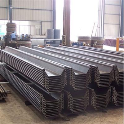 China Good Type Z Type Sheet Pile Cost Performance 12m U Type Price Cold Formed - 2 Sheet Piles SY295 SY390 for sale