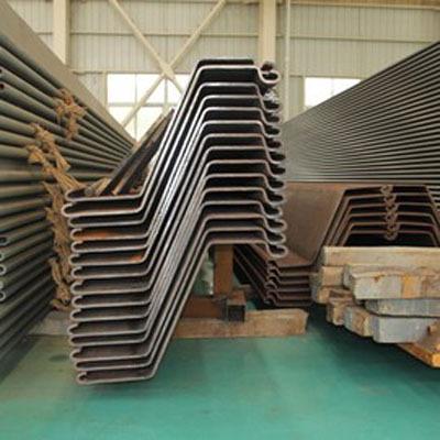 China Good Performance Larsen Payment Cost LC TT U And Z Type Steel Sheet Pile For Quay Bulkhead Quay Wall for sale