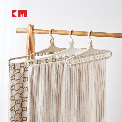 China Multifunctional Product Eco-friendly Material Best Selling Magic, Adjustable Movable Storage Plastic Clothes Hanger for sale