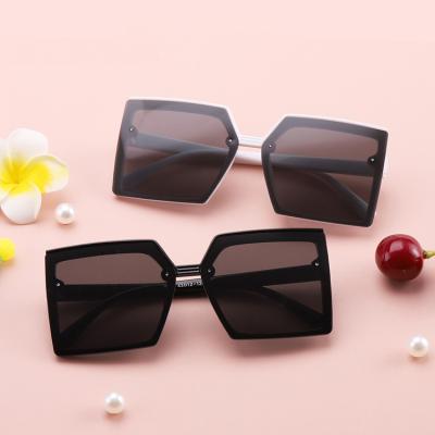 China DOISYER 2022 Retro Big Frame Children's Sunglasses Men's and Women's Baby Fashion Square Sunglasses for sale