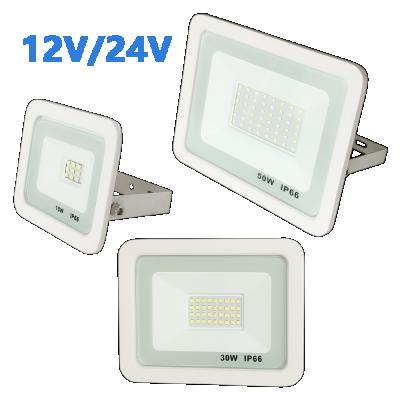 China LANDSCAPE ultra thin smd dc ip65 12 volt 24V marine waterproof outdoor led flood light for sale