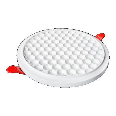 China New Modern LED Hive Round Adjustable High Lumen Brightness110lm/w High Lumen Free Installation Home Office Panel Light 12W 18W 24W for sale