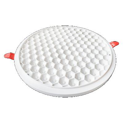 China New Modern LED Honeycomb Round Down Light High Lumen Brightness110lm/w High Lumen Free Installation Adjustable Panel 12W 18W 24W Adjustable Panel for sale