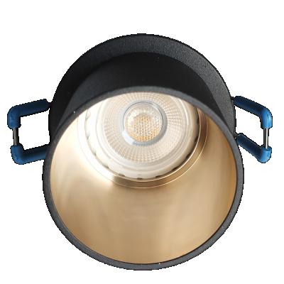 China Recessed modern aluminum led spotlight MR16 GU10 indoor fixture downlight foco frame Marco for sale