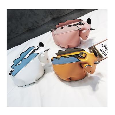 China Fun Unicorn Dinosaur Design Fashion Purses and Handbags for Women Cartoon Style Animal Cross - Body Bag Cute Clutch Bag Small Bolsas for sale