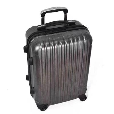 China ABS China Factory Customize Promotion Quality TSA Code Lock Rolling Carry On ABS PC Trolley Cabin Luggage Suitcase Travel Bag for sale