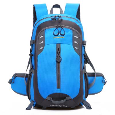 China With Leisure USB Mountaineering Climbing Camping Backpack 40L Outdoor Travel Trekking Hiking Rucksack for sale