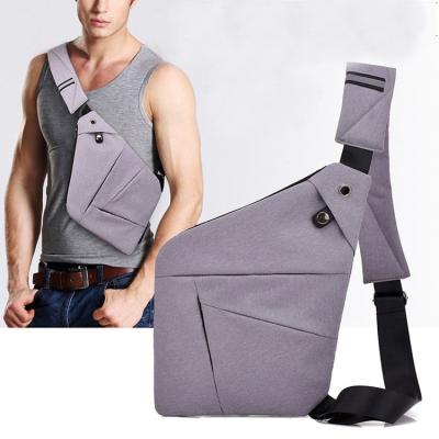 China Fashion Comfortable Shoulder Male Cross - Body Pack Casual Digital Solid Man Anti Theft Chest Bag for sale