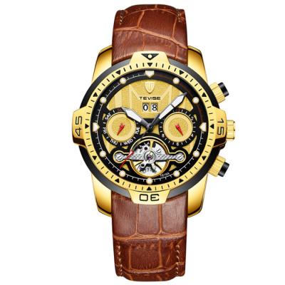 China OEM Factory Date Wholesale Automatic Classic Watch Men Automatic Movement Watch Tourbillon Wristwatch for sale