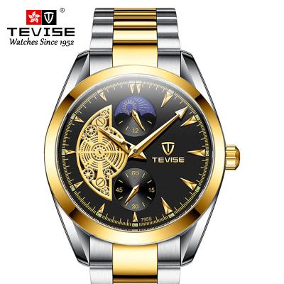 China Wholesale Fashion Auto Date Moonphase New Watches Men Luxury Brand Automatic Wrist Watch Movt Quartz Watch for sale