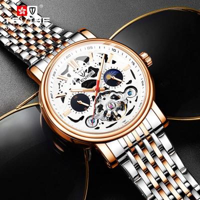 China New Design Brand Tourbillon Movement Water Resistant Men Watches Mechanical Automatic Wrist Watch for sale