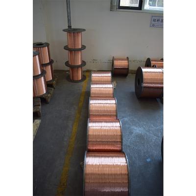 China BENCH 130 155 Heat Resistance Wire Factory Winding Signal Wire Factory Supply CCA High Frequency Copper Clad Aluminum Enameled Copper Transmission for sale