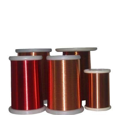 China Used in electronics windings cheap and durable enameled copper winding polyester etc. wire enameled copper wire enameled copper wire for rewinding of motors for sale