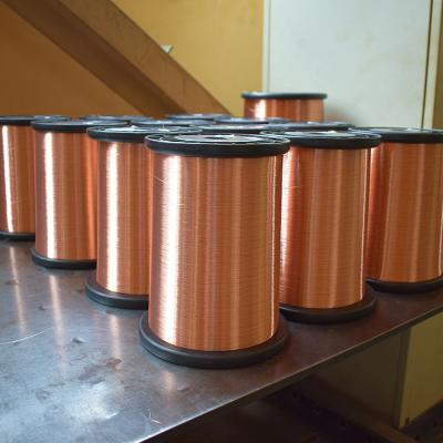 China High Frequency Signal Transmission Winding Industrial Copper Clad Aluminum Bench 130 155 Enameled Wire Copper Wire Wire CCA Grade Wire for sale