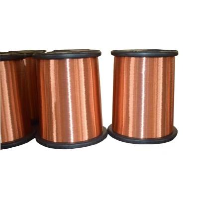 China High frequency signal transmission winding industrial grade copper clad aluminum wire enameled copper clad copper clad wire wir wire CCA copper clad aluminum for sale