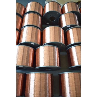 China Transmission High Frequency Winding Signal Copper Clad Aluminum Wire Factory Supply 0.8 Mm Enameled Copper Wire UEW/EIW/AIW Copper Clad Aluminum Wire for sale