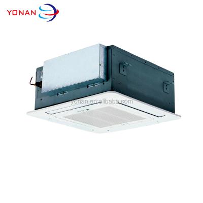 China Ceiling Cassette Type Fan Coil Hotel R410a Refrigerant 18000 Btu 4 Way Cassette Air Conditioner Unit for sale