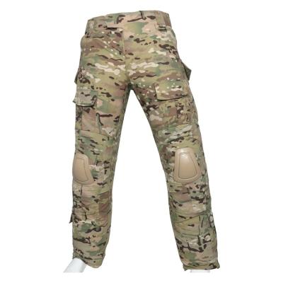 China Multicam Airsoft G2 Knee Pads Pants Tactical Men CP Style Camouflage Combat Pants Outdoor Rise Stop Rise Military Train Airsoft G2 Rip-Stop for sale