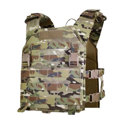 China Bullet Proof Vest Warrior Nylon Lightweight Airsoft System Camouflage Molle Tactical Plate Carrier Customized Nylon Army Armor for sale