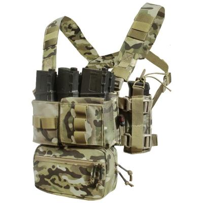 China TAC MK3 Equipment Vest Chest Rig Wargame Modlar Lightweight Rapid Combat Military Bulletproof Tactical Harness Outdoor Hunting Military Bulletproof Gear for sale