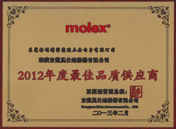 Molex Audit - Dongguan Jinbilai Communication Technology Co.,Ltd