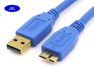 China 21 Pin-Blau 3,0 USB-Kabel, Daten-Synchronisierungs-Kabel USBs 3,0 für Samsung Galaxy Note3 S5 zu verkaufen