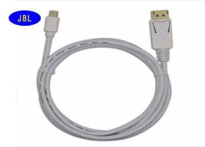 China 1.8m PVC-Jacke DP zum Mini- DP-Kabel-Mann - Mann-32 AWG-Lehredraht 12 Monate Garantie- zu verkaufen