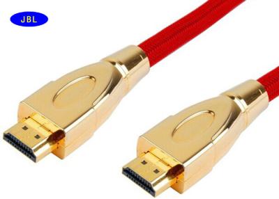 China Fernsehhoher geschwindigkeit 1080P HDMI Länge der Kabel-Schnur-flexible schwarze Farbe1m 2M 3M zu verkaufen