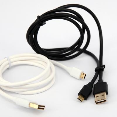 China Diámetro exterior redondo 5V/0.5A de la extensión de cable del reversible USB los 3.5MM en venta