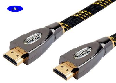 China Cable de alta velocidad protegido de HDMI 2,0, cable de alta resolución de HDMI para la TVAD en venta