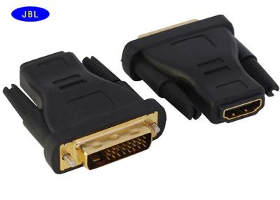 China Hembra de alta resolución de Hdmi al tipo masculino único del moldeado del adaptador del cable de Dvi diseñado en venta