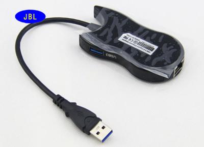 China Color portátil profesional del negro de Gigabit Ethernet del eje de la red USB garantía de 1 año en venta