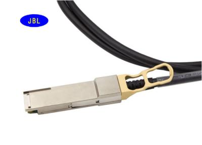 China Cable de cobre pasivo del carruaje del negro 10, cable directo de la fijación de SFP 12 meses de garantía en venta