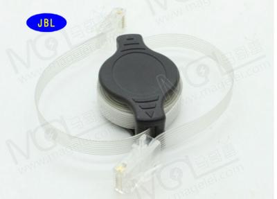 China Leichtgewichtler des flaches Verbindungskabel-einziehbarer Ethernet-Kabel-1.5M für das Reisen zu verkaufen