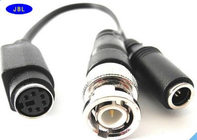 China Nickel Plated Molex 20P To Mini Din Cable Wire RS232 Customized Coaxial for sale