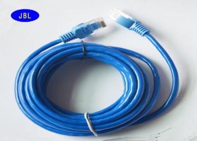 China Netz-Kabel UTPs CAT5e Stecker Kommunikations-Ethernet-Verbindungskabel PVCs RJ45 zu verkaufen