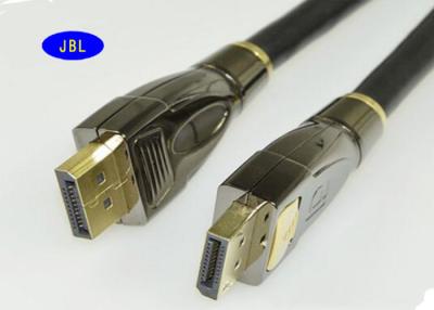 China 1,2 Versions-Mann zu männlicher Displayport-Schnur-hoher Geschwindigkeit 5M 10M für Multimedia zu verkaufen